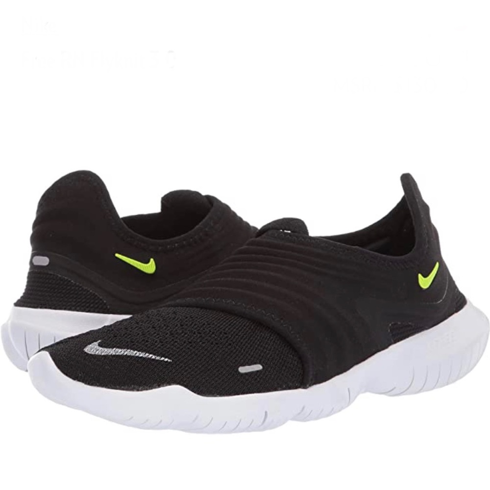 NEW Men’s Nike Free RN Flyknit 3.0 Black Sz- 9, 11 - Picture 1 of 9